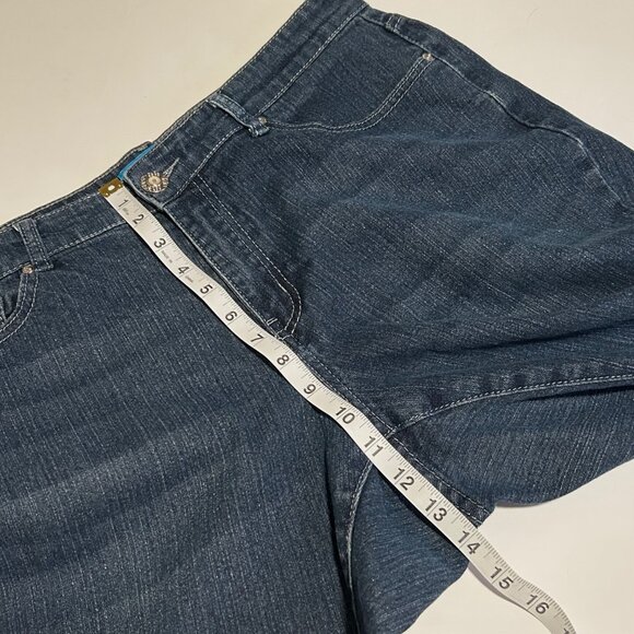 dkin Women's size 18 W Blue High Rise Jeans - Picture 8 of 15